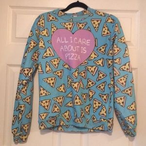 Pizza sweatshirt